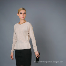 Lady&#39;s Fashion Cashmere Sweater 17brpv010